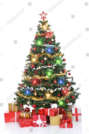 Aura Power Ring Lights On A Christmas Tree Aura Power Ring Lights On A Christmas Tree