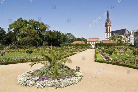 Prinz Georg Garten Prince George Garden Darmstadt Editorial Stock