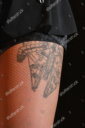 Christina Perri Star Wars Tattoo Editorial Stock Photo Stock Image Shutterstock