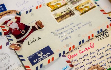 a close up showing christmas wish lists from abroad which arrived at the christmas post - Christmas Lists 2014 a close up showing christmas wish lists from abroad which arrived at the christmas post - Christmas Lists 2014
