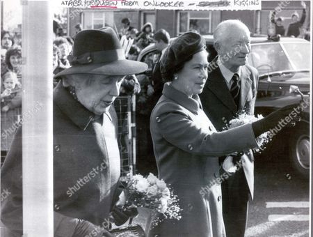 October 1983 Queen Posy About Visit Scottish Editorial Stock Photo