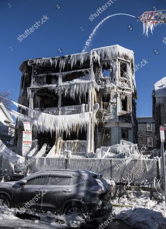 Aftermath 5alarm Fire Boston Stock Photos Exclusive Shutterstock