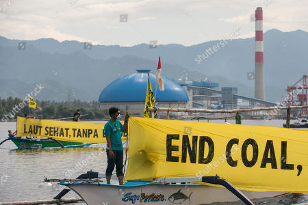 Stockbilder Pagreenpeace Rainbow Warrior Protest Bali Exklusiva Shutterstock