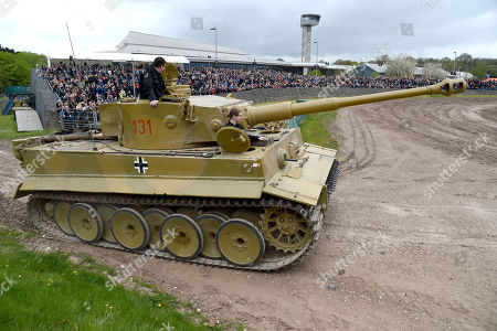 Tiger 131 Tank Display Bovington Tank Museum Stock Photos (exclusive 