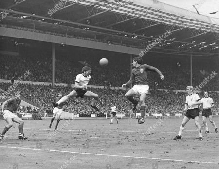 England World Cup Winners 1966 Bobby Moore Trophy Kiss Poster