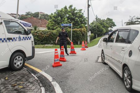Royal Malaysian Police Rmp Officer Stands Guard Editorial Stock Photo Stock Image Shutterstock