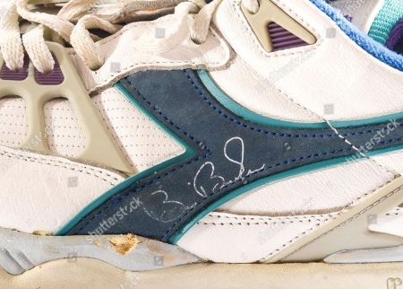 Diadora Tennis Shoes worn by Becker 