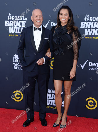 Stock Picture Of Bruce Willis And Wife Emma Heming Stock Picture Of Bruce Willis And Wife Emma Heming