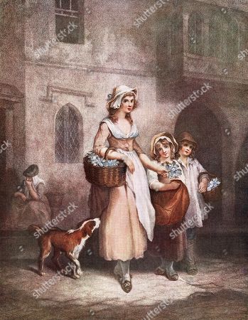 18th century working women's clothing