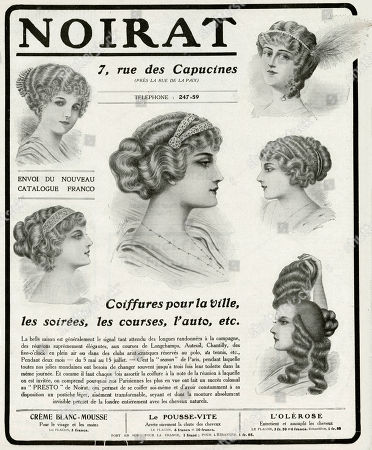 The history of shop wigs and hairpieces