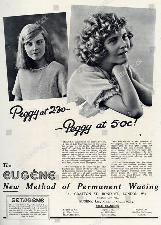Industry Permanent Wave Wavy Before After Beauty 1920s 20s