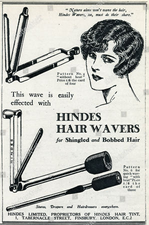 Industry Hand Helded Pattern Wavy 1920s 20s Twenties Women