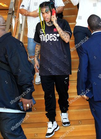 Tekashi 6ix9ine Out About Los Angeles Stockfotos Exklusiv Shutterstock